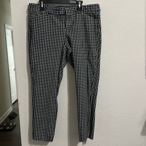 Old navy plaid pants